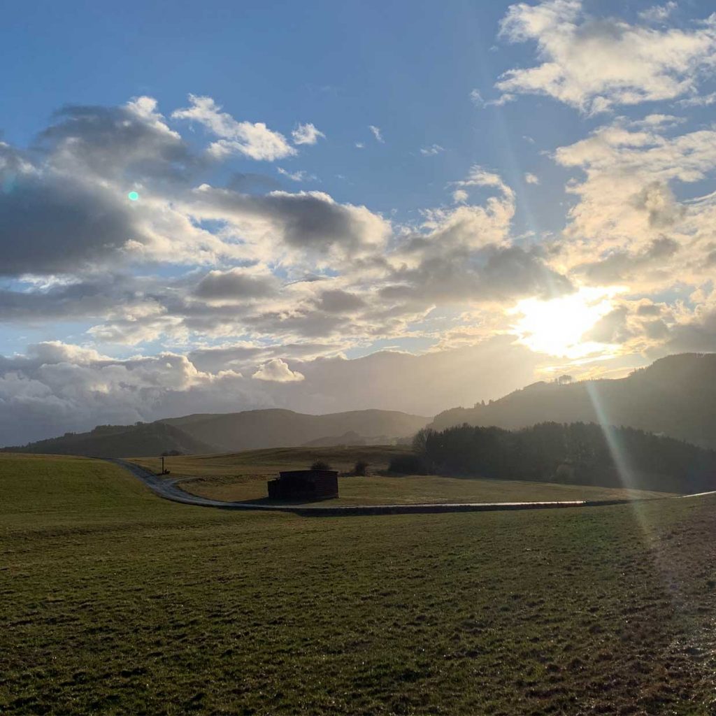 Sonnenuntergang im Sauerland 2021